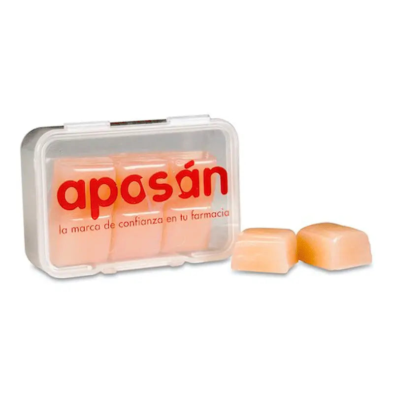 Aposan Silicone Ear Plugs 6 units