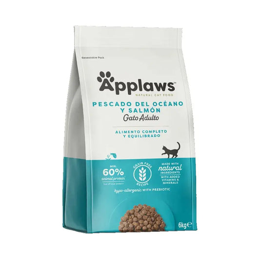 Applaws Cat Dry Adult Fish & Salmon 6Kg
