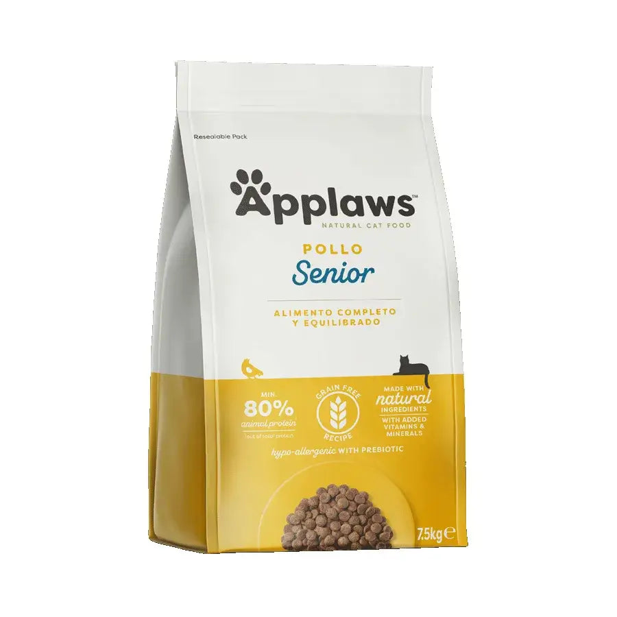 Applaws Cat Dry Chicken Senior 7,5Kg