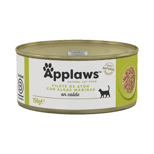 Applaws Cat Canned Tuna With Seaweed 24X156Gr