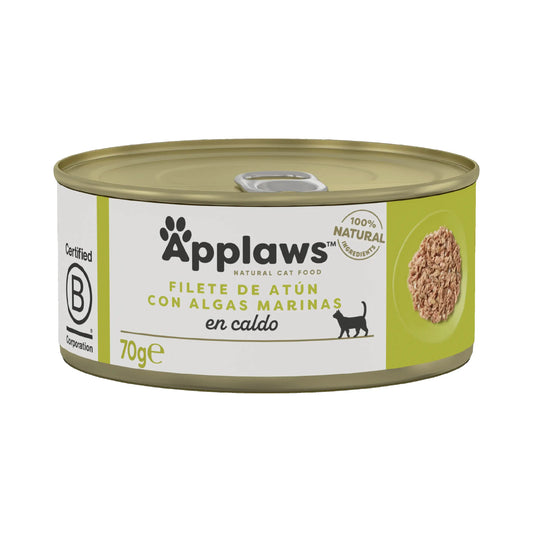 Applaws Cat Canned Tuna With Seaweed 24X70Gr