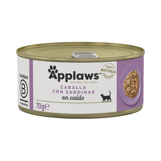 Applaws Cat Canned Mackerel & Sardine 24X70Gr