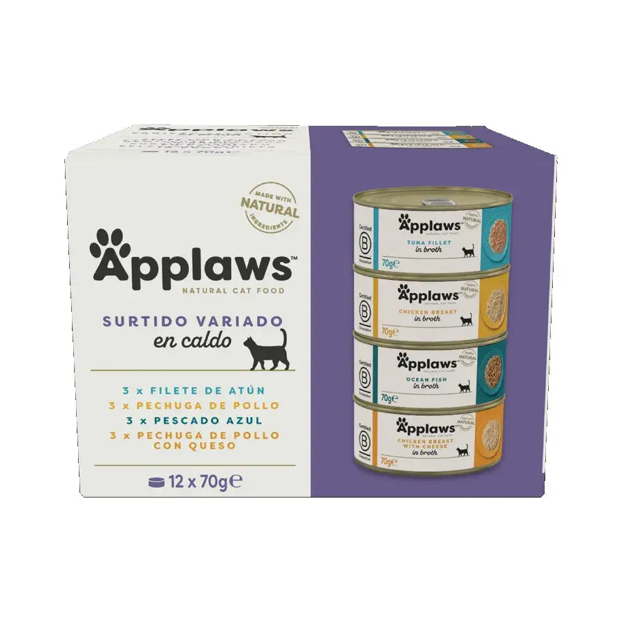 Applaws Cat Supreme Selection Tin Multipack 12X70Gr