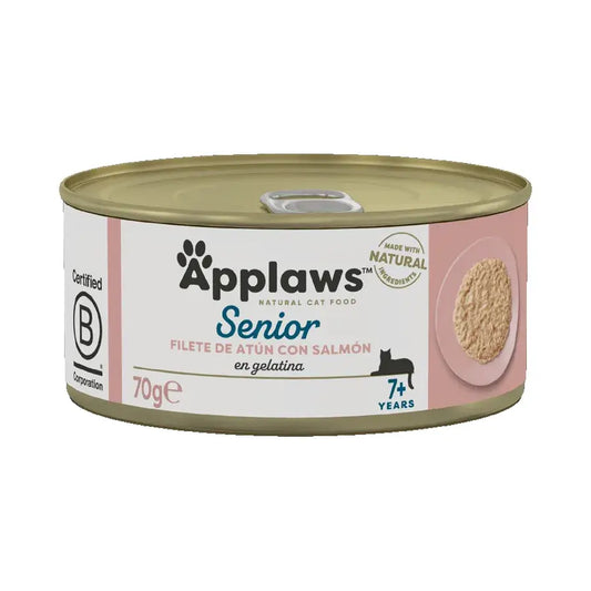 Applaws Cat Senior Canned Thon & Saumon 24X70Gr