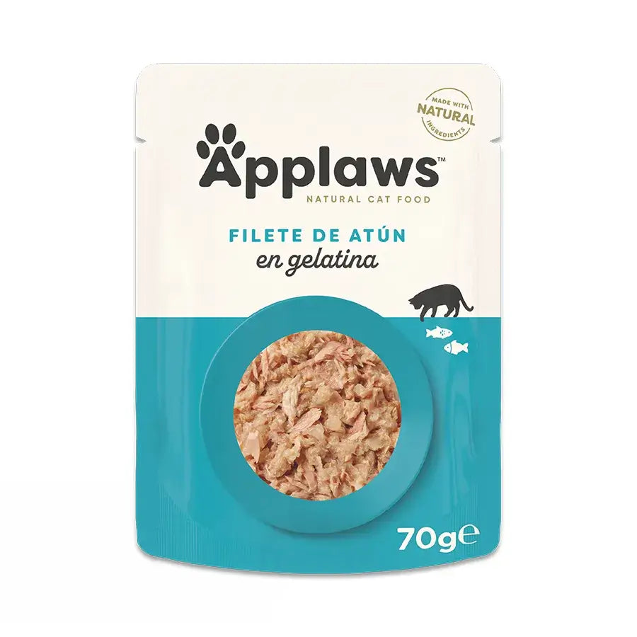 Applaws Chat Gelée de Thon Enveloppe 16X70Gr