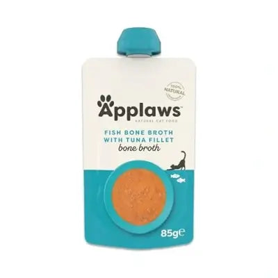 Applaws Cat Fish Bone Broth & Tuna Fillet 12X85Gr