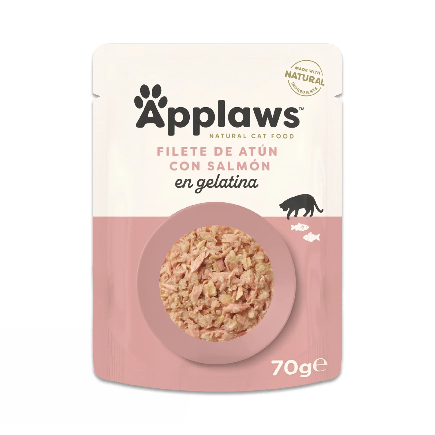 Applaws Cat Filet de Thon & Saumon Enveloppe Gelée 16X70Gr