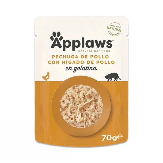 Applaws Cat Chicken & Liver in Jelly 16X70Gr