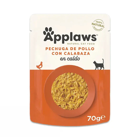 Applaws Cat Chicken and Pumpkin Enveloppe 12X70Gr