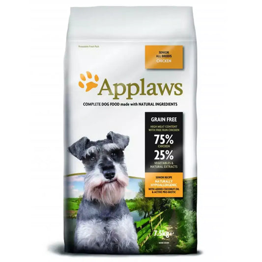Applaws Dog Dry Senior Chicken 7,5Kg