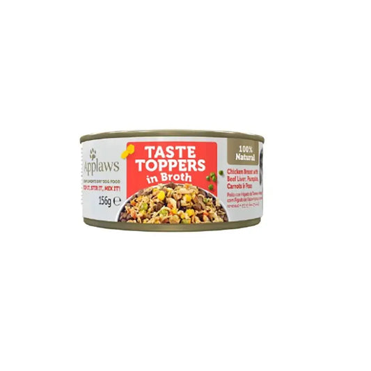 Applaws Dog Can Toper Chicken Higa Tern Verd Broth 12X156Gr