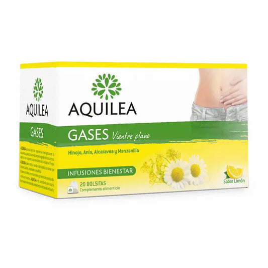 Aquilea Gas Flat Belly Infusions, 20 Sachets