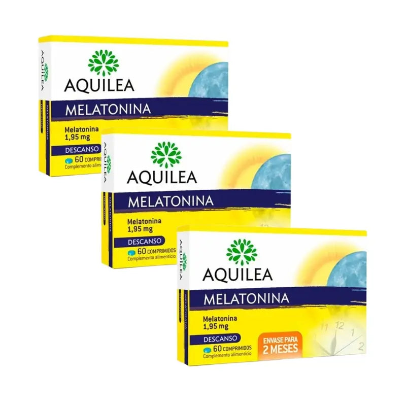 Aquilea Melatonin 1,95 mg Pack 3 x 60 Comprimés
