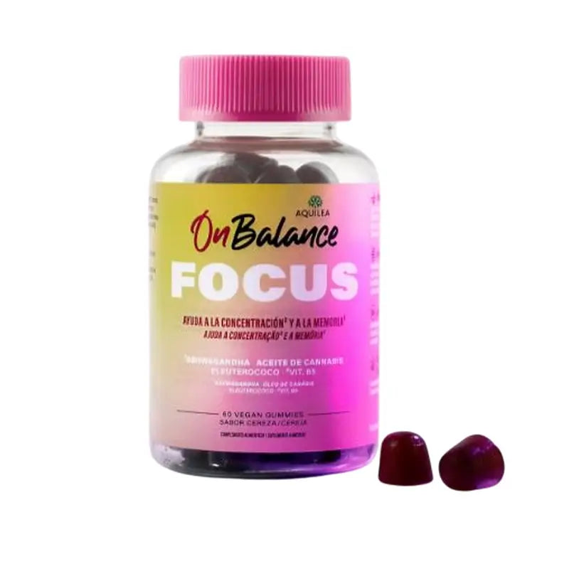 Aquilea On balance Focus , 60 gommes