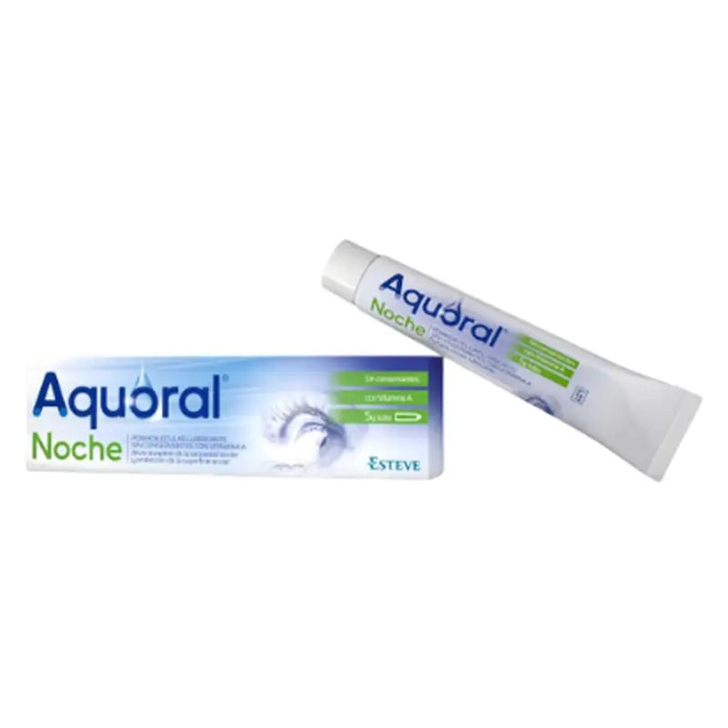 Pommade oculaire lubrifiante Aquoral Night, 5 g