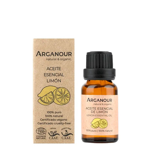 Huile Essentielle d'Arganour Huile Essentielle de Citron, 15 Ml