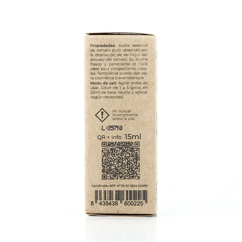 Arganour Huile Essentielle Romarin Huile Essentielle, 15 Ml