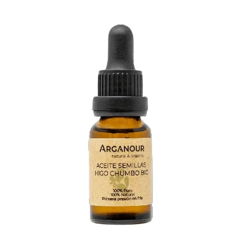 Arganour Huile Végétale Huile de Pépins de Figue de Barbarie, 15 Ml