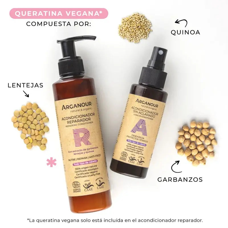 Arganour Hair Conditioner Conditionneur réparateur, 200 Ml