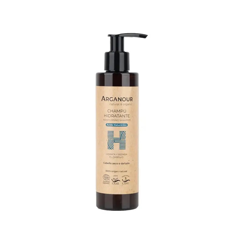 Arganour Shampooing Capillaire Hydratant Sans Sulfate, 200 Ml