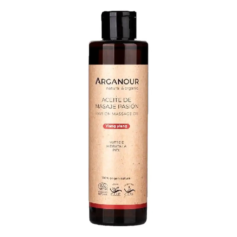 Arganour Huile de Massage Corps Passion, 200 Ml