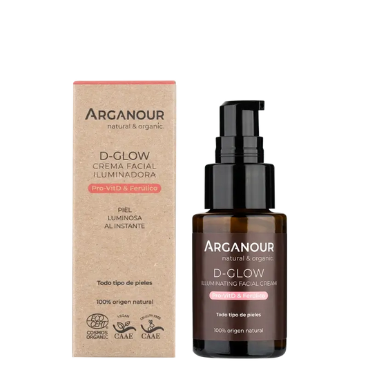 Arganour D-Glow - Crème illuminatrice pour le visage, 30 Ml