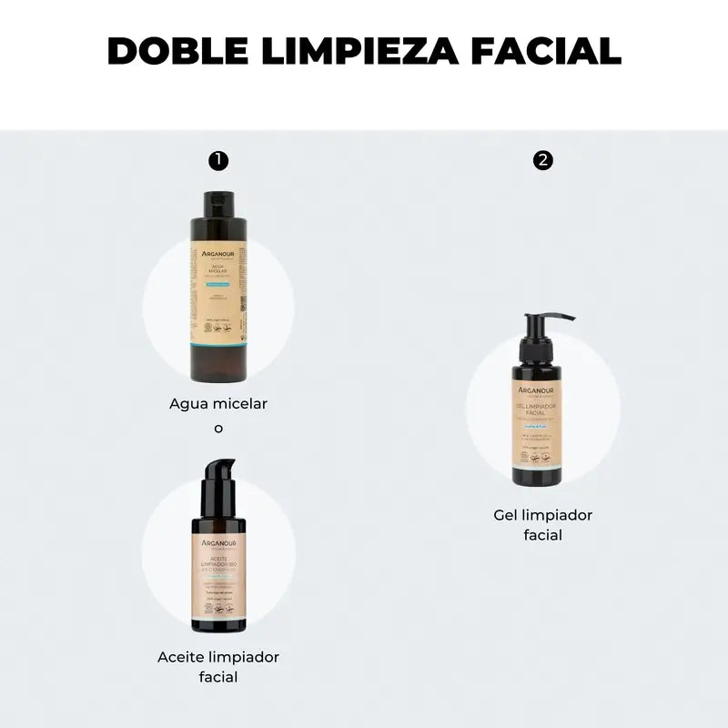 Arganour Huile faciale démaquillante, 100 Ml