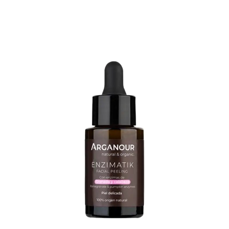 Arganour Facial Enzimatik - Peeling facial aux enzymes de grenade et de citrouille, 30 ml