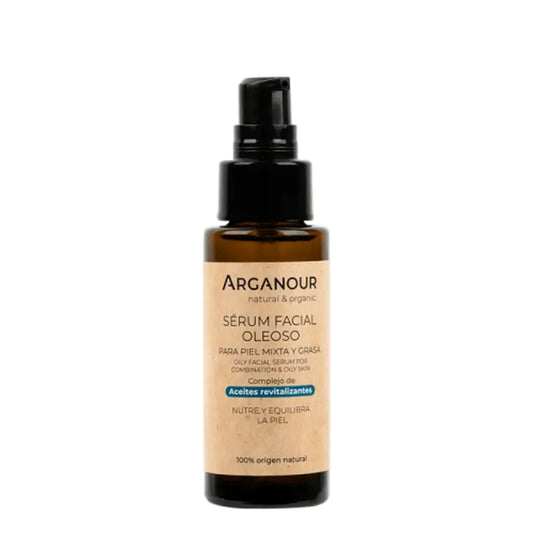 Arganour Facial Sérum Nourrissant Peau Grasse/Mixte, 50 Ml