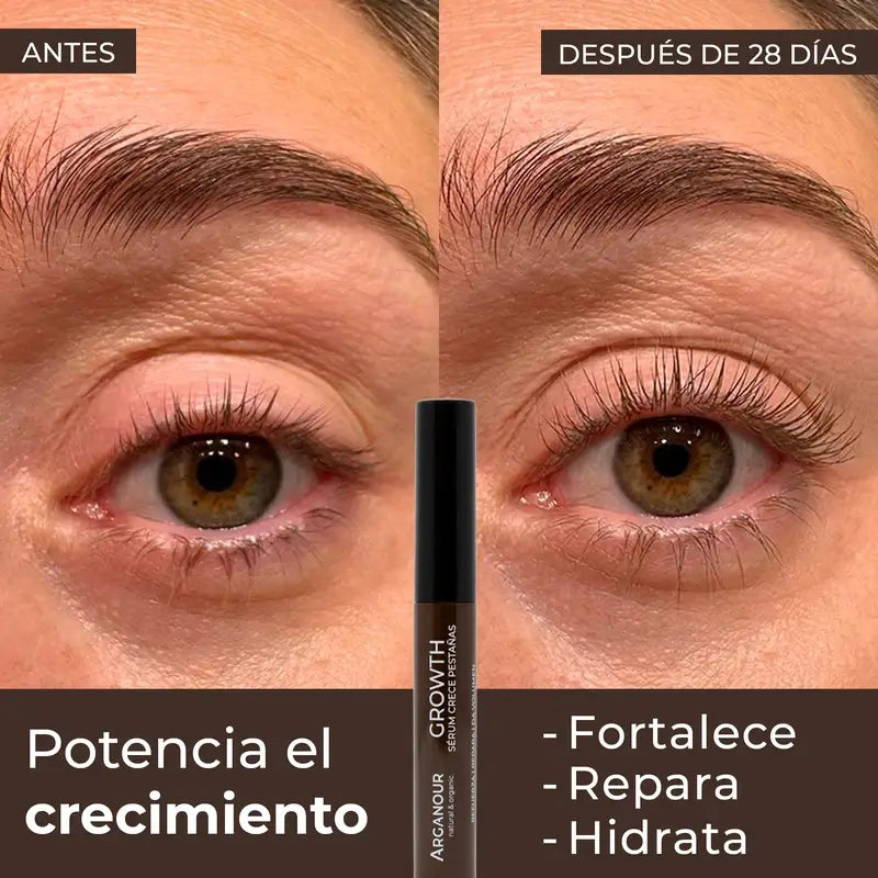 Arganour Sérum de Croissance pour le Visage Croissance des Cils, 5 Ml