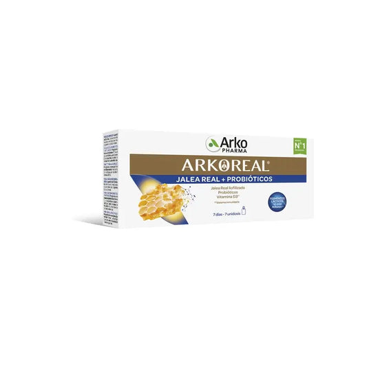 Arkopharma Arkoreal Gelée Royale + Probiotiques, 7 doses