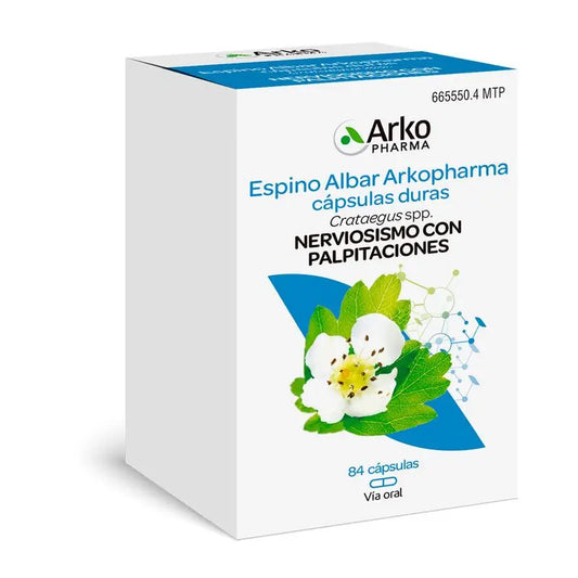 Arkocápsulas Hawthorn 84 Capsules Arkopharma