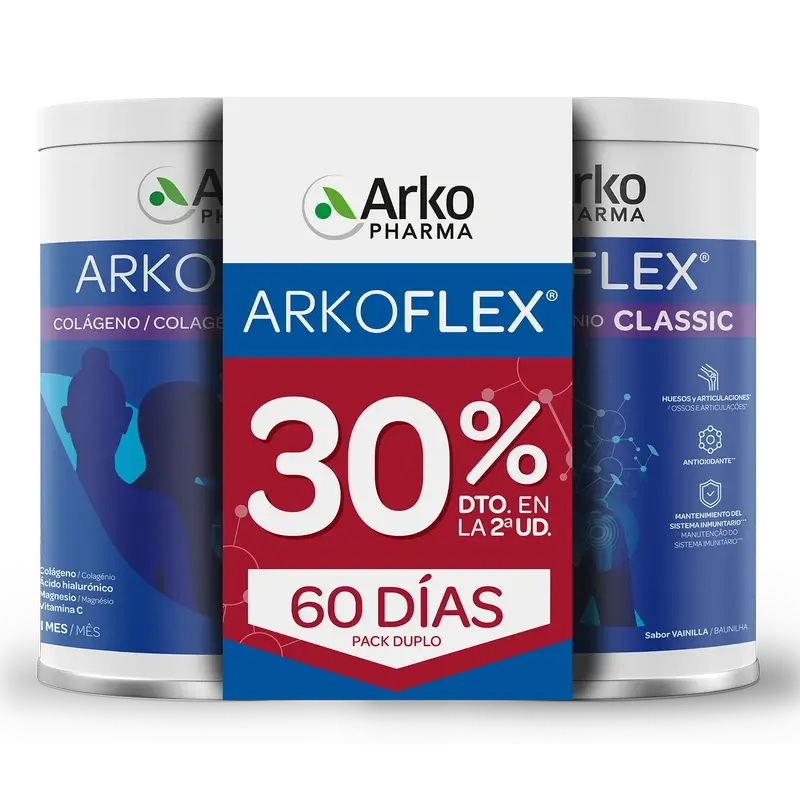 Arkoflex Collagen Vanilla Flavour 360g Pack Arkopharma