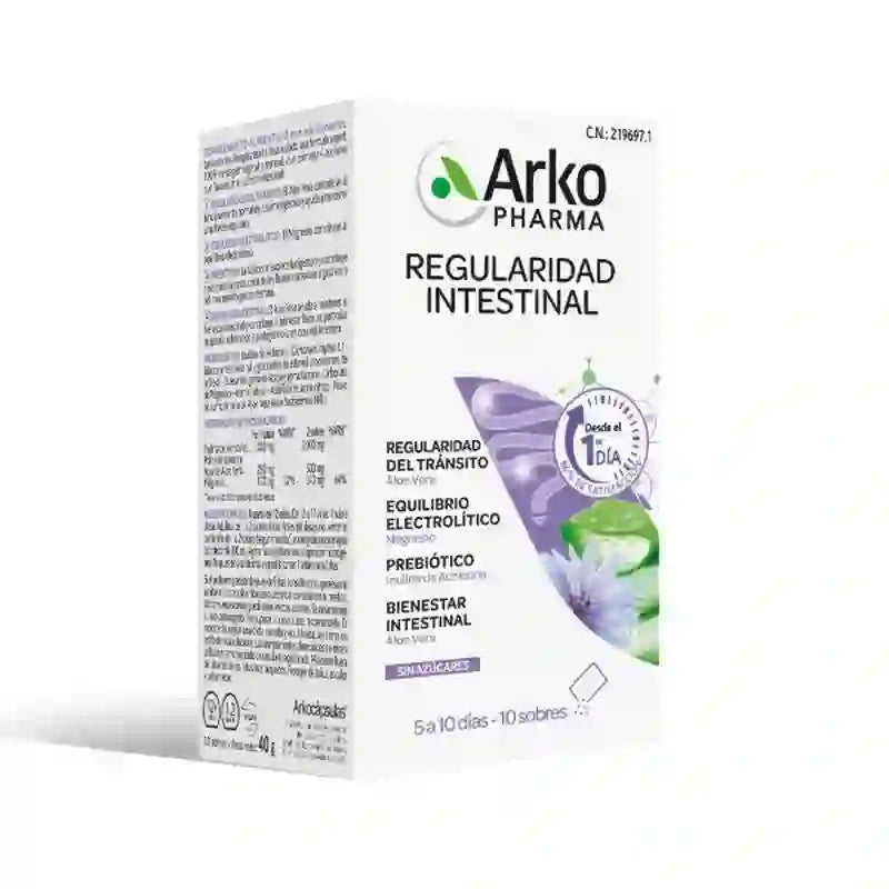 Arkopharma Arkocápsulas Intestinal Transit, 10 unités