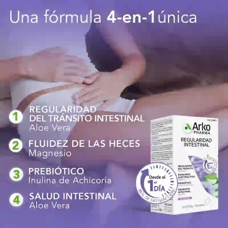 Arkopharma Arkocápsulas Intestinal Transit, 10 unités