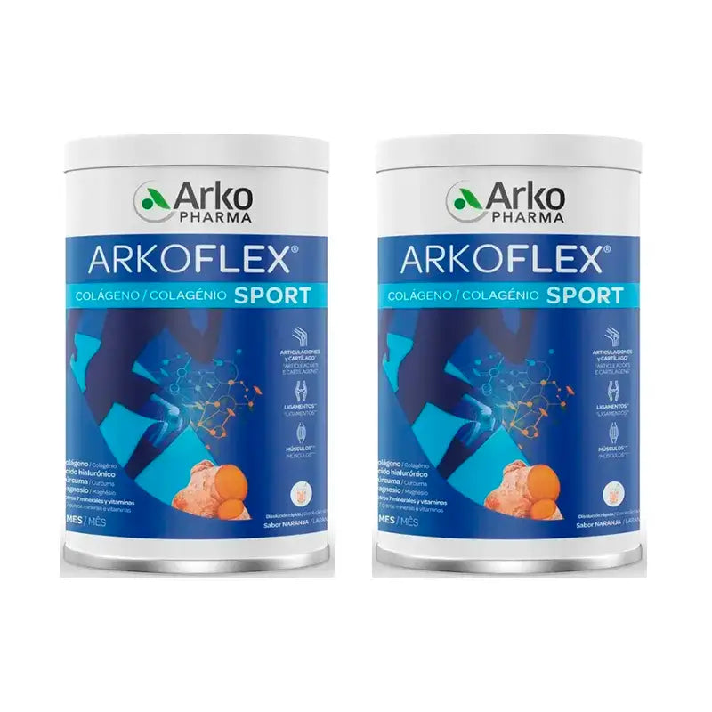 Arkopharma Arkoflex DoleXpert Collagène Goût Orange, 2X390g