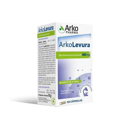 Arkopharma Arkolevura Saccharomyces Boulardii, 50 gélules