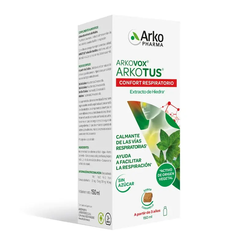 Arkopharma Extrait de lierre Arkotus, 150 ml