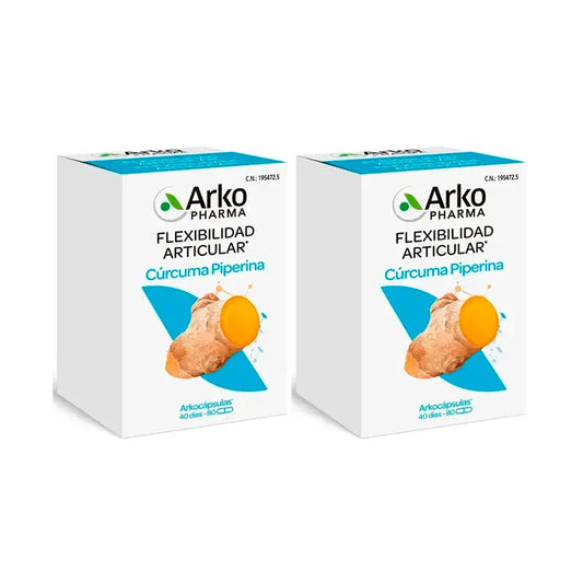 Arkopharma Curcuma Bio, 2X80 gélules