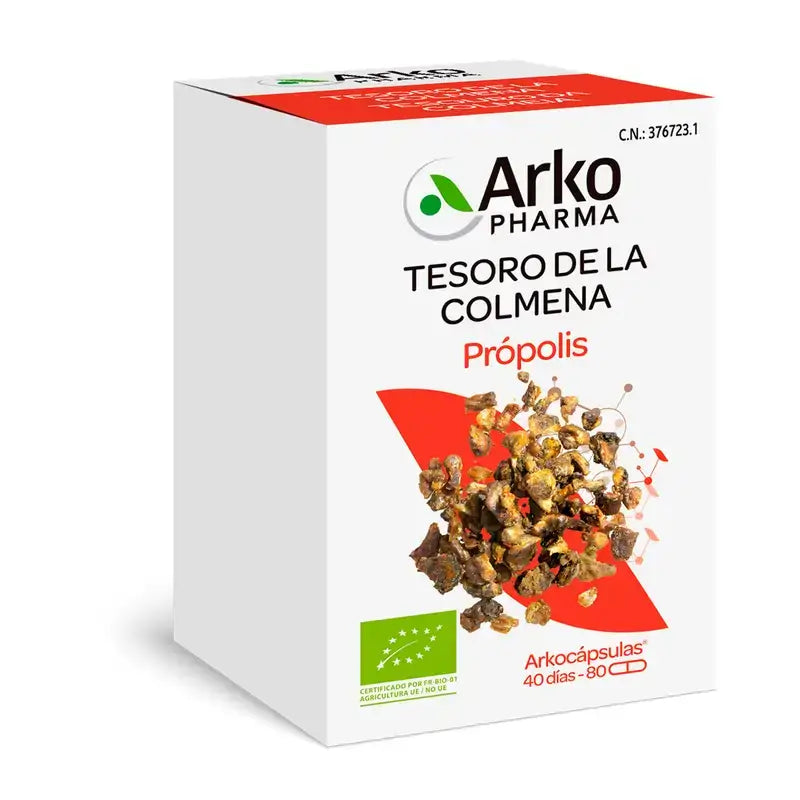 Arkopharma Propolis Bio, 80 capsules