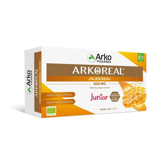 Arkoreal Gelée royale bio 500 mg, 20 unités