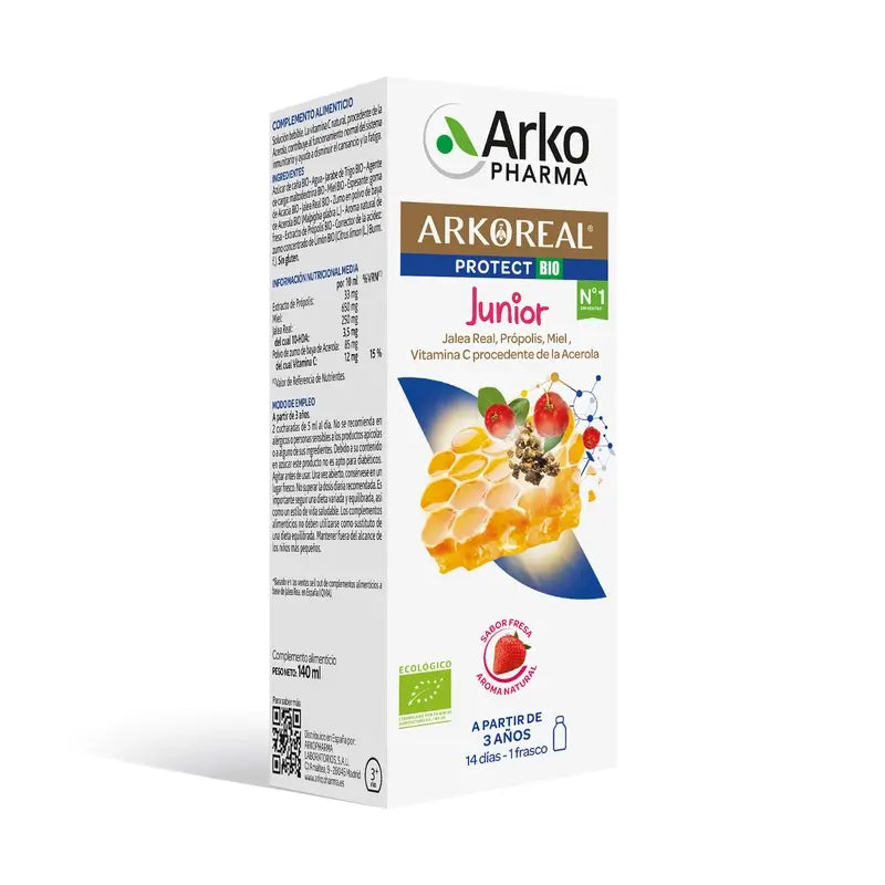 Arkopharma Arkoreal Protect Junior Sirop, 140 ml
