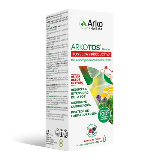 Arkopharma Arkotos Toux sèche et productive, 140ml