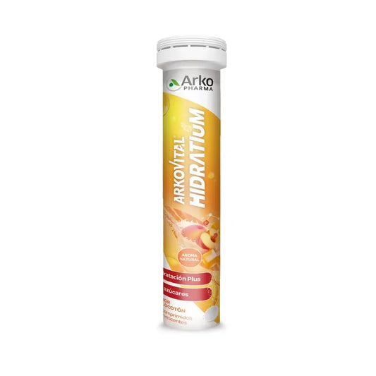 Arkovital Hidratium, saveur melon - comprimés effervescents, 24 unités