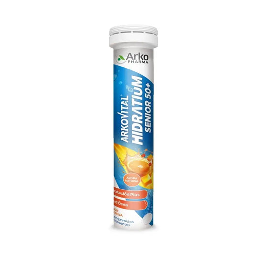 Arkovital Hidratium Senior, saveur orange - Effervescent, 24 unités
