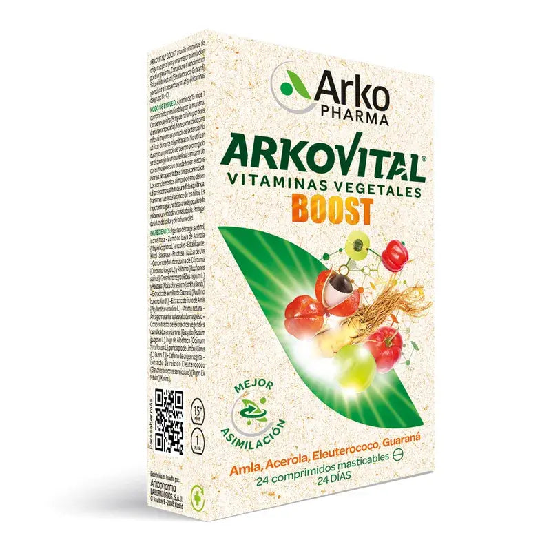Arkopharma Arkovital Boost, 30 Comprimés