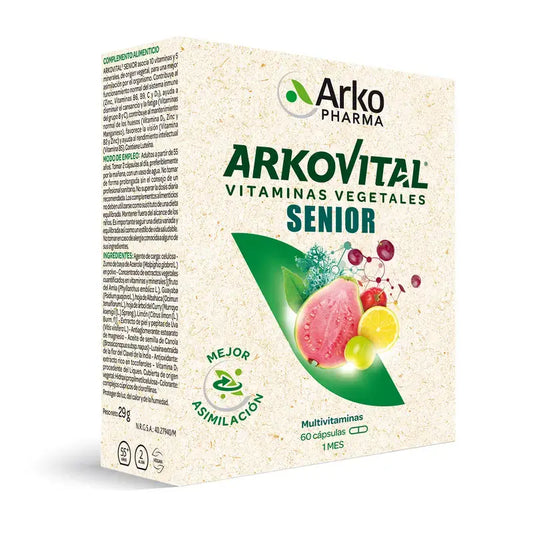 Arkopharma Arkovital Senior, 60 gélules