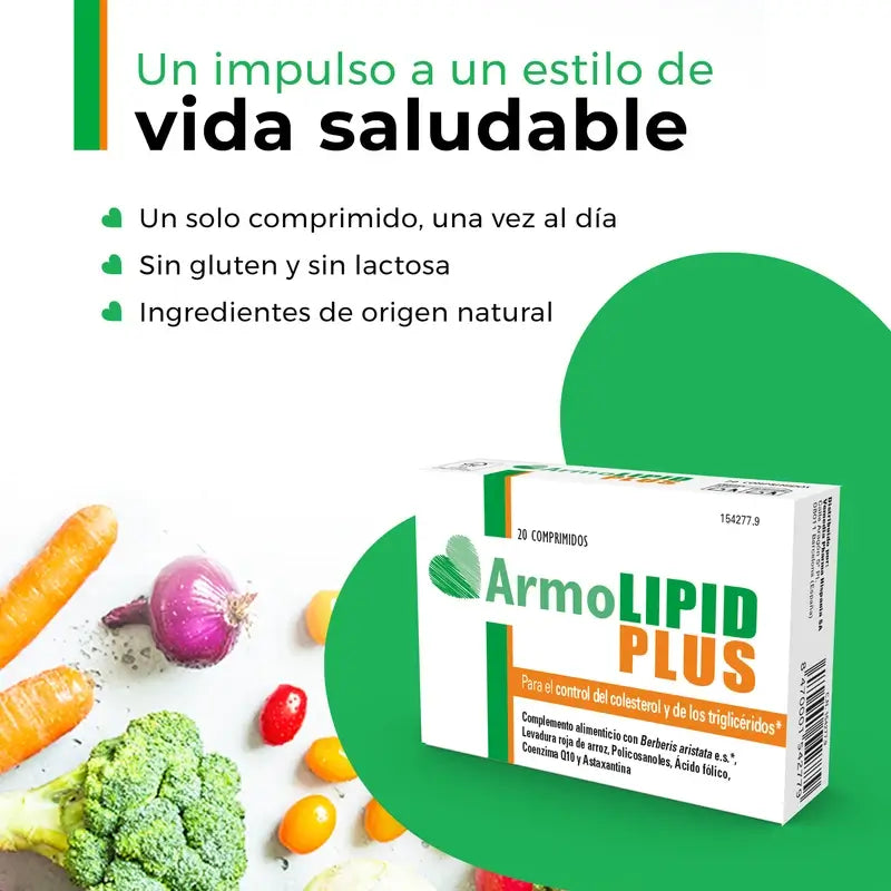 Armolipid Cholesterol Plus, 3 x 20 comprimés