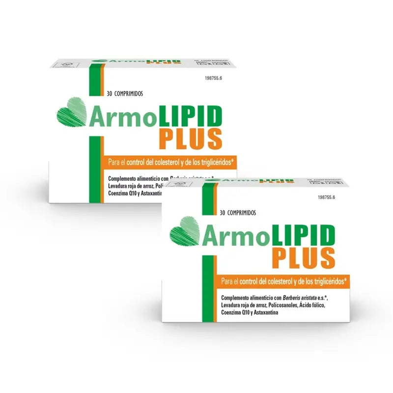 Armolipid Plus Cholestérol, 2 x 30 comprimés