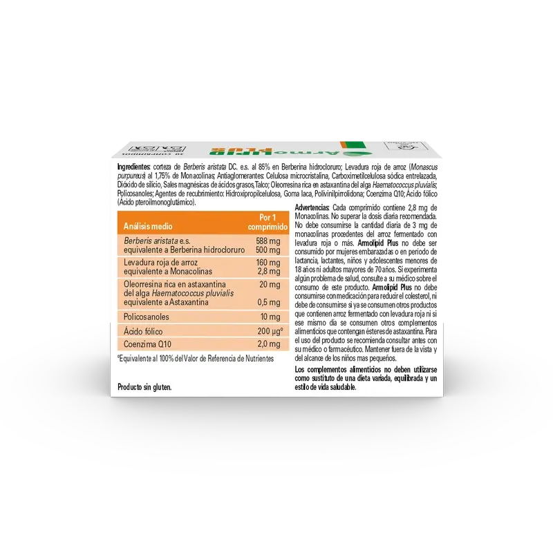 Armolipid Plus Cholestérol, 2 x 30 comprimés